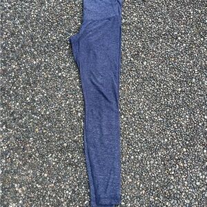 lululemon athletica Heathered Navy Blue Leggings 8